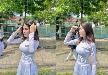 clip sex Kiều Oanh cười khúc khích khi bị nện