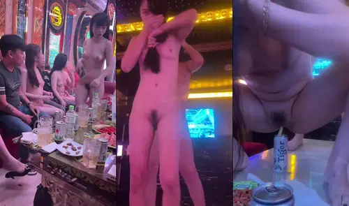 Karaoke khỏa thân mấy anh em bất ngờ với kỹ năng dùng bướm gắp xoài của em KTV - sex viet