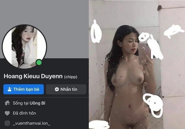 Hoàng Kiều Duyên lộ vú căng tròn - clip sex